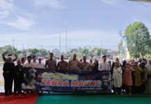 SMA Negeri 1 Kabupaten Tangerang Berkolaborasi dengan Polsek Balaraja Sosialisasikan Operasi Zebra Maung